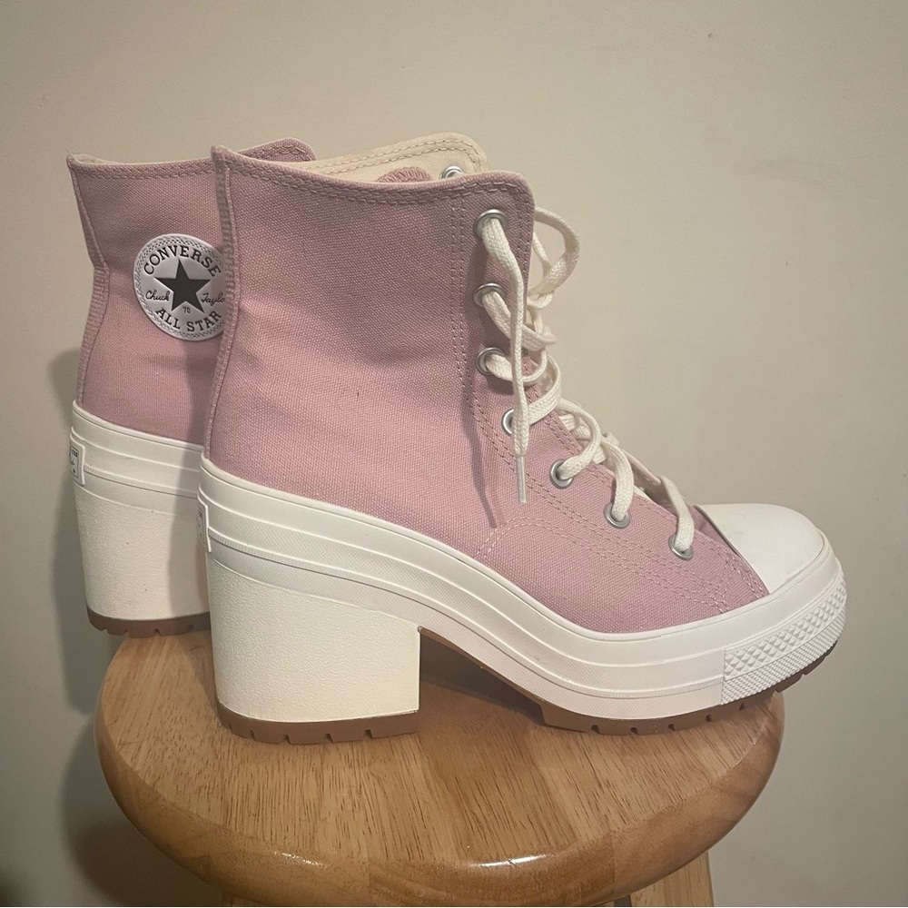 Converse Chuck 70 De Luxe Heel X Hi Static Pink
